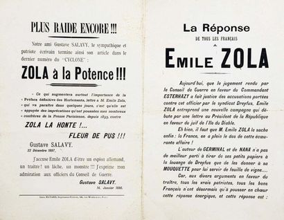 La réponse de tous les Français à Emile Zola:...