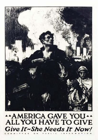 America Gave You All You Have to Give, Give...