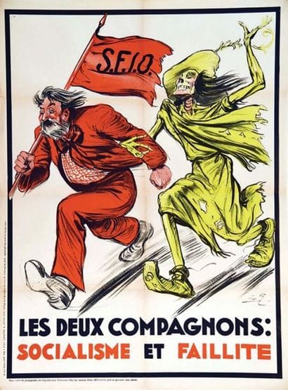 SFIO Les 2 Compagnons : Socialisme et Faillite...