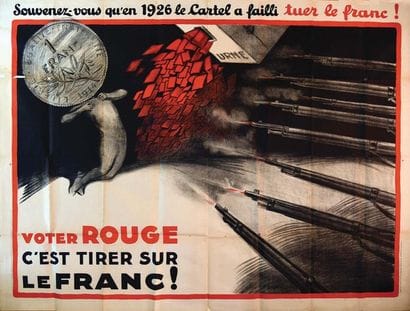 Voter Rouge c'est tirer sur le Franc ! Souvenez...