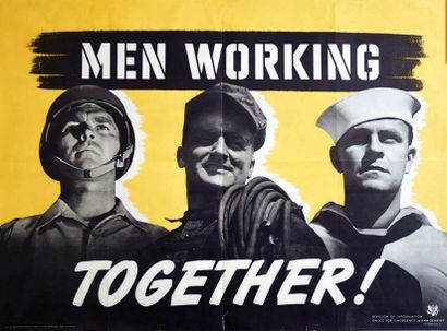 Men working together 1942
US Goverment Printing...