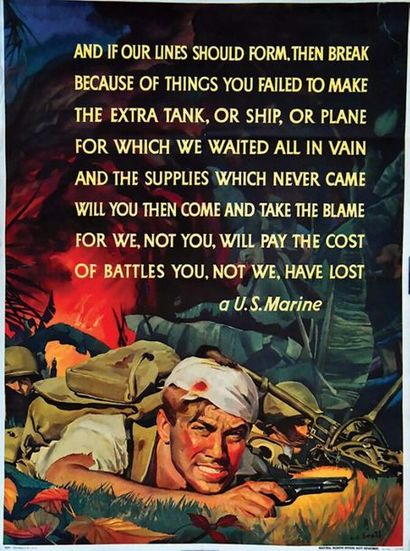 And if our Lines should form vers 1942
Affiche...