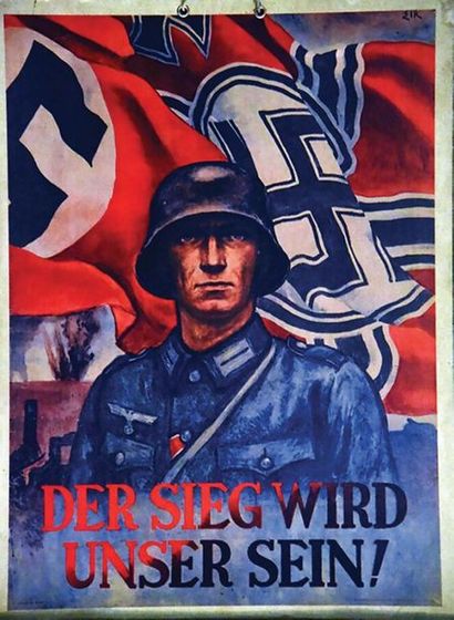 Der Sieg Wird Unser Sein ! Tampon au dos...