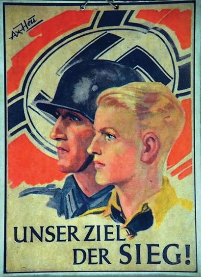 Unser ziel der Sieg ! Tampon au dos : Gebiel...