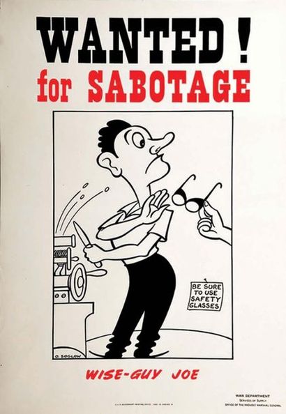 Wanted For Sabotage Wise-Guy Joe 1942	SOGLOW...