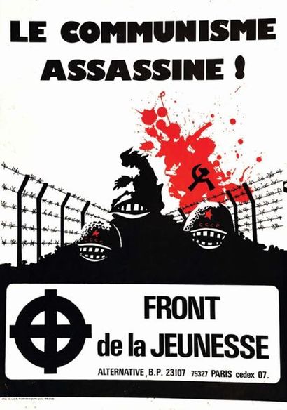 Ordre Nouveau Front de la Jeunesse Le Communisme...