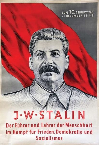 J. W. Stalin Der Fürher und Lehrer Der Menschheit...