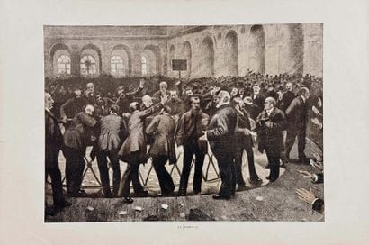 La Corbeille de la Bourse de Paris ( French...