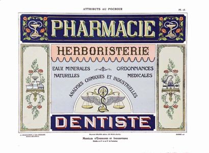 Pharmacie - Herboriste - Dentiste - Modèles...