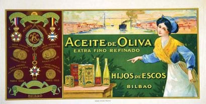 Haceité de Oliva Hijos de Escos vers 1900...