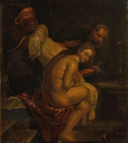 École flamande du XVIIe siècle, suiveur de...