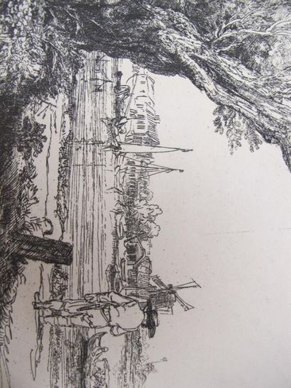 Rembrant (d'après)
Quatre gravures
32x45...