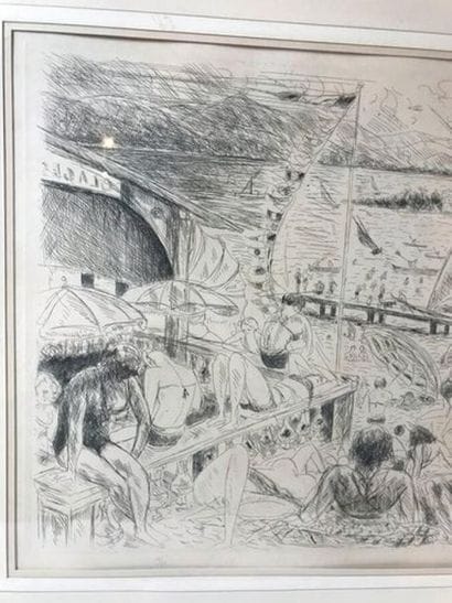 André Dunoyer de Segonzac (1884-1974)
Méditerranée....