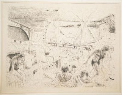 André Dunoyer de Segonzac (1884-1974)
Méditerranée....