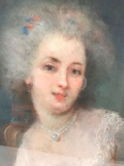 Dans le goût du XVIIIe
Portrait de dame de...