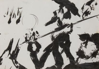 DANTY 
Don Quichotte
Encre sur papier signée...