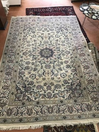 Tapis Nain (chaîne et trame en coton, velours...