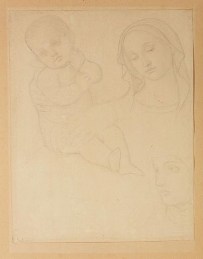 PAPETY Dominique Louis (1815 - 1949)
Etudes...