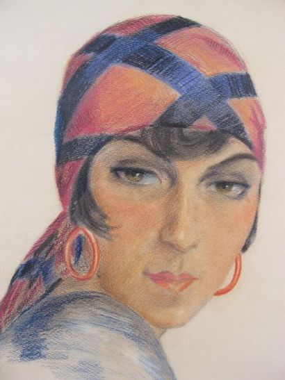 PACHECO Arturo (1903-1978)
Portrait d'une...