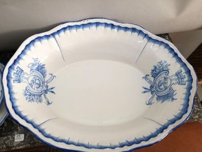Saint Clément : bassin et deux assiettes...