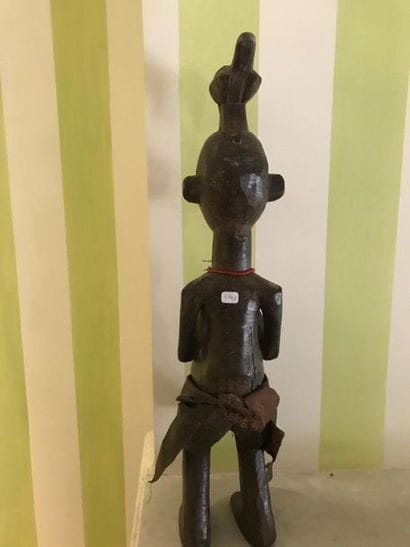 Statue africaine en bois 