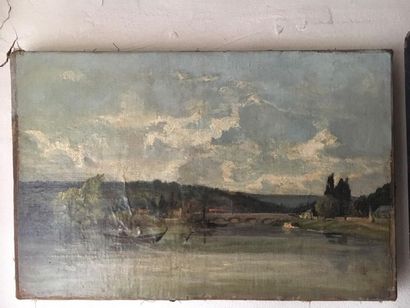 Attribué à Marcelin de GROISEILLIEZ (1837-1880)
La...