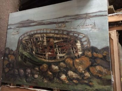 Du fonds d'atelier de Michel de ALVIS: 
-...