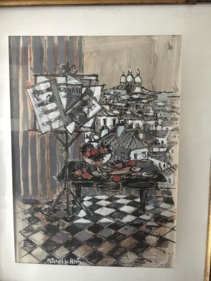 Du fonds d'atelier de Michel de ALVIS: 
-...