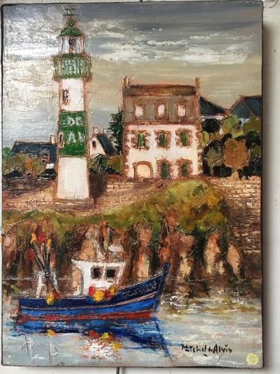 Du fonds d'atelier de Michel de ALVIS: 
-...