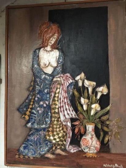 Du fonds d'atelier de Michel de ALVIS: 
-...