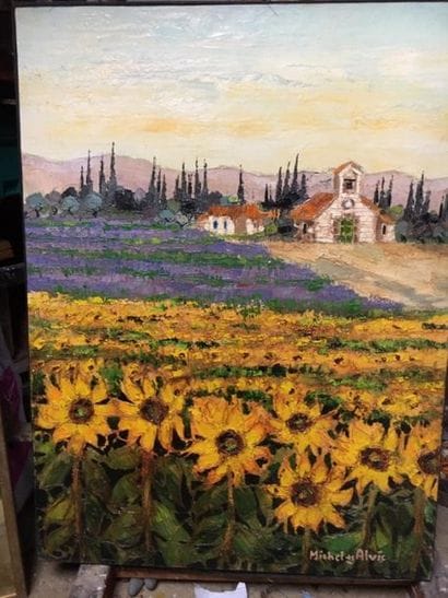 Du fonds d'atelier de Michel de ALVIS: 
-...