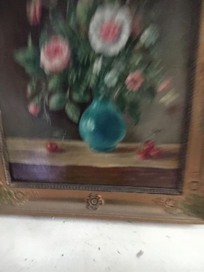 EL Rebecca
ECOLE MODERNE
Vase Fleuri
Panneau,...