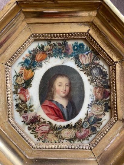 Ecole française du XVIIème siècle
Portrait...