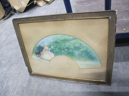 MORIN Louis (1855-1938)
Projet d'éventail
Pastel...