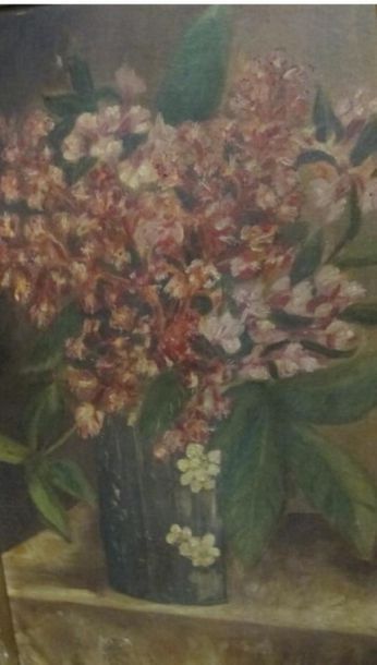 ECOLE FRANCAISE XX
Nature morte au bouquet...