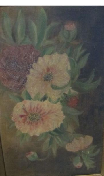 Nature morte au bouquet de fleurs
Huile sur...