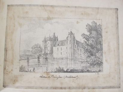 Ecole Française du XIX 
Album amicorum contenant...