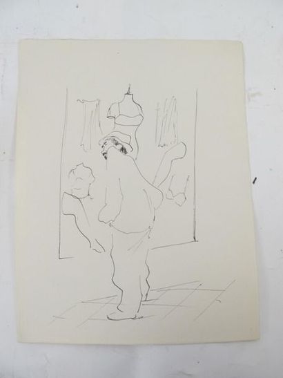 Eduardo Vicente (1909-1968)
Etudes de personnages...