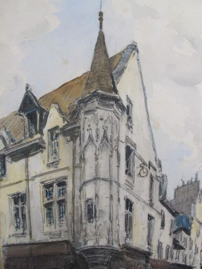 Frank-Boggs (1855-1926)
Le marais à Paris...