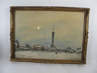 Frank-Boggs (1855-1926)
La place de la Bastille...