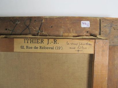 ITHIER Jean-Robert (1904-1977)
Le vieux pavillon...