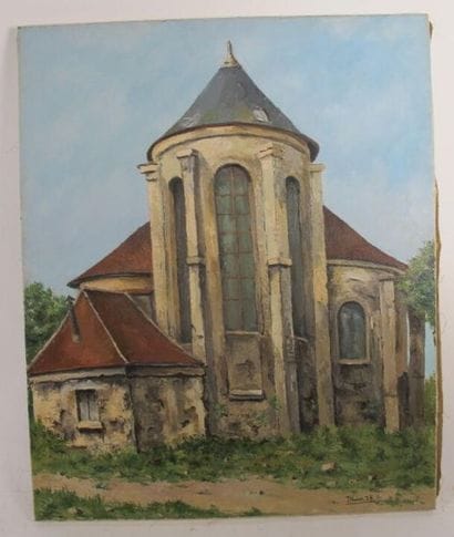 ITHIER Jean-Robert (1904-1977)
Chapelle
Huile...