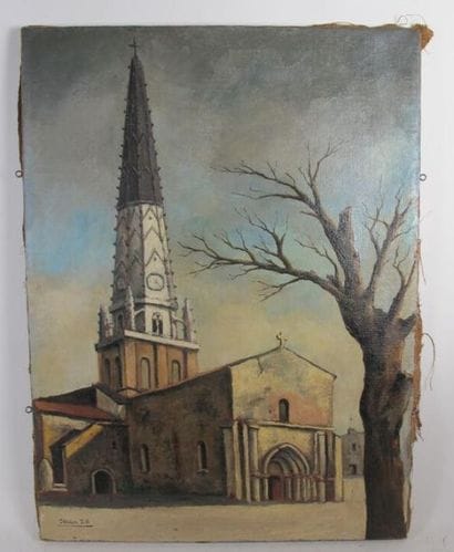 ITHIER Jean-Robert (1904-1977)
Ile de Ré
Huile...