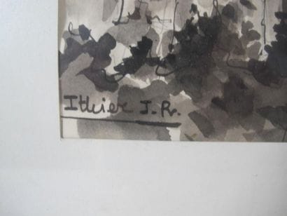 ITHIER Jean-Robert (1904-1977)
Eglise
Encre,...