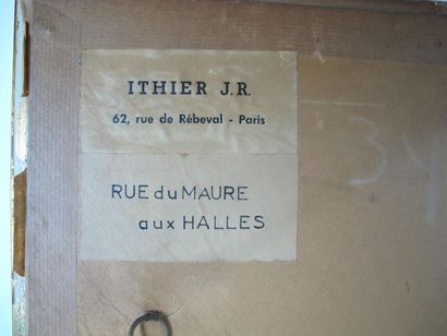 ITHIER Jean-Robert (1904-1977)
Rue du Maure...