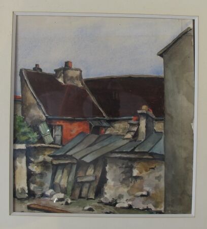 ITHIER Jean-Robert (1904-1977)
Ménilmontant
Aquarelle...