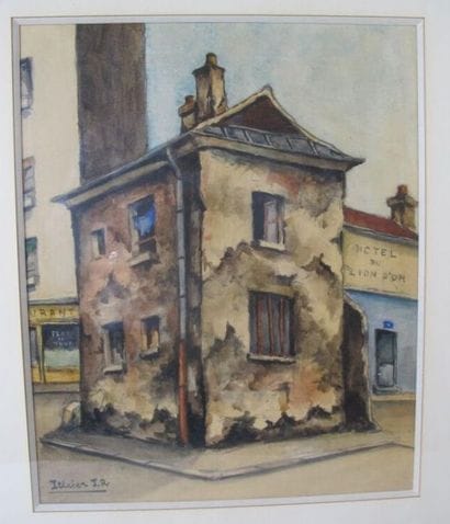 ITHIER Jean-Robert (1904-1977)
Rue du Tunnel...