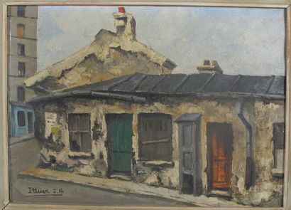 ITHIER Jean-Robert (1904-1977)
Rue à Paris
Huile...