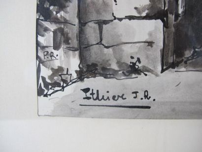 ITHIER Jean-Robert (1904-1977)
La porte des...