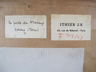 ITHIER Jean-Robert (1904-1977)
La porte des...